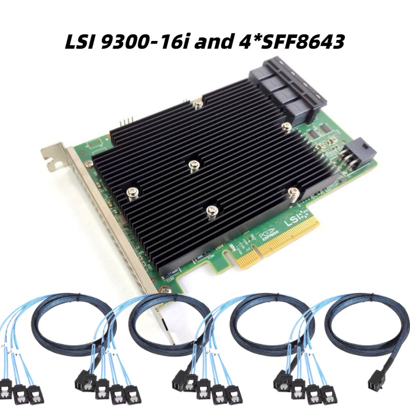 LSI SAS 9300-16i 12GB/S HBA BU - Lsi 9300 16I Hba It Mode ulasan dan harga