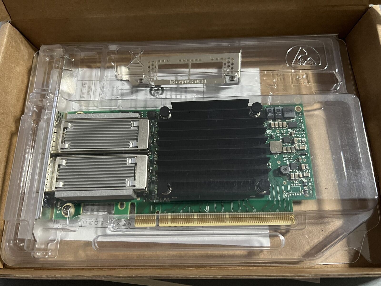 Mellanox MCX416A-CAT CX416A Du - 100Gbe Qsfp28 Network Card ulasan dan harga